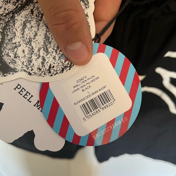 BBC IceCream "running dog" swimshorts - Picture 2 of 11